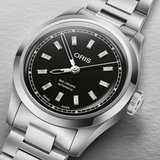 Oris Big Crown Automatic Women’s 34mm Watch Black Dial Diamonds