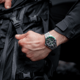 Bremont Supermarine Automatic GMT 40mm Watch SM40-GMT-SS-GNBK-B