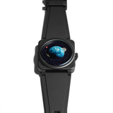 Bell & Ross BR-03 Limited Edition Astro Automatic 41mm Watch BR03A-EMM-CE/SRB