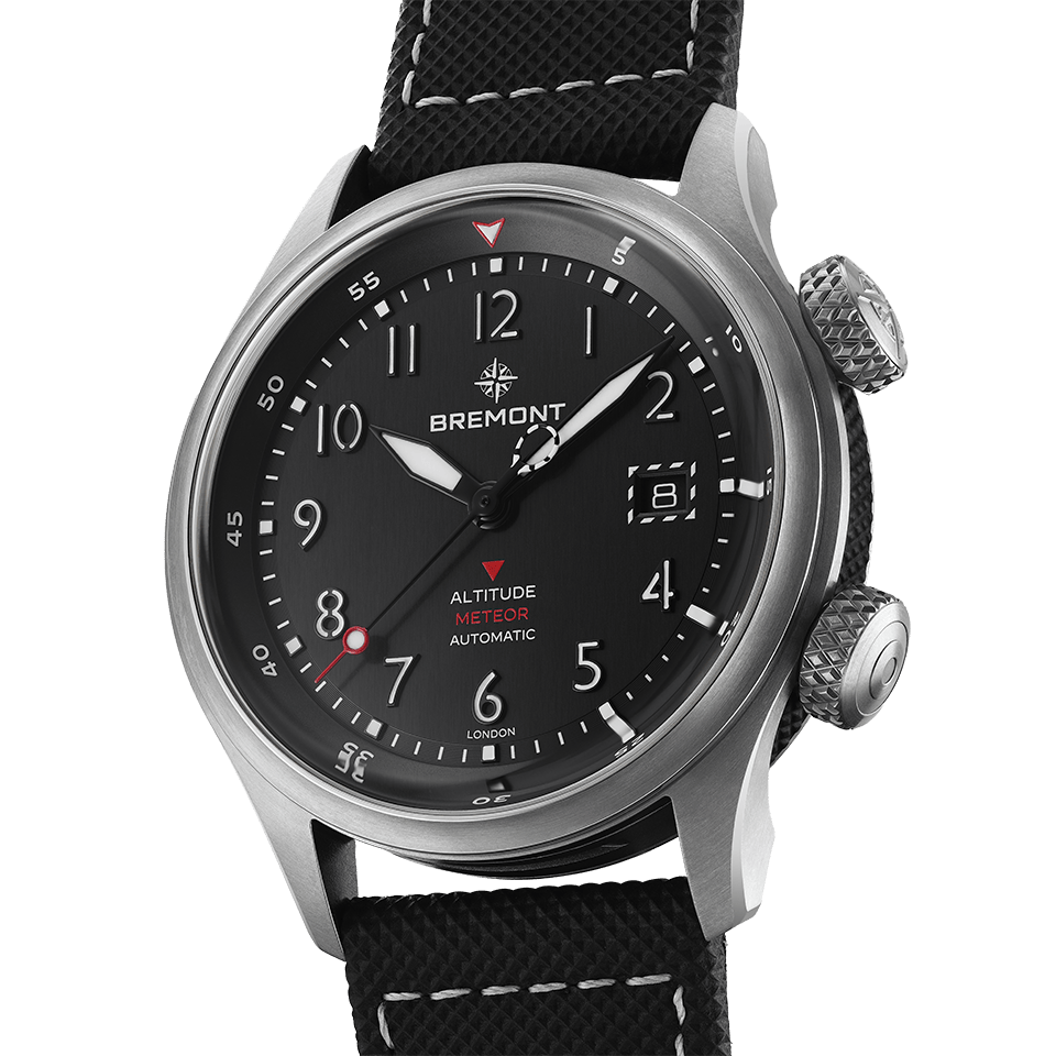 Bremont MB Automatic 42mm Watch ALT42-MT-TI-BKBK-L-S