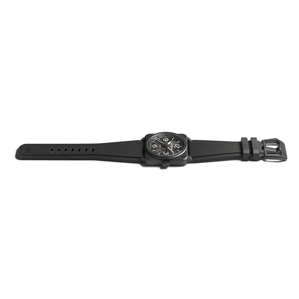 Bell & Ross BR-03 Automatic 41mm Watch BR03A-BL-SKCE/SRB