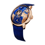 JACOB & CO. THE WORLD IS YOURS DUAL TIME ZONE TOURBILLON 43MM