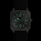 Bell & Ross BR-03 Automatic 41mm Watch BR03A-BL-SKST/SRB