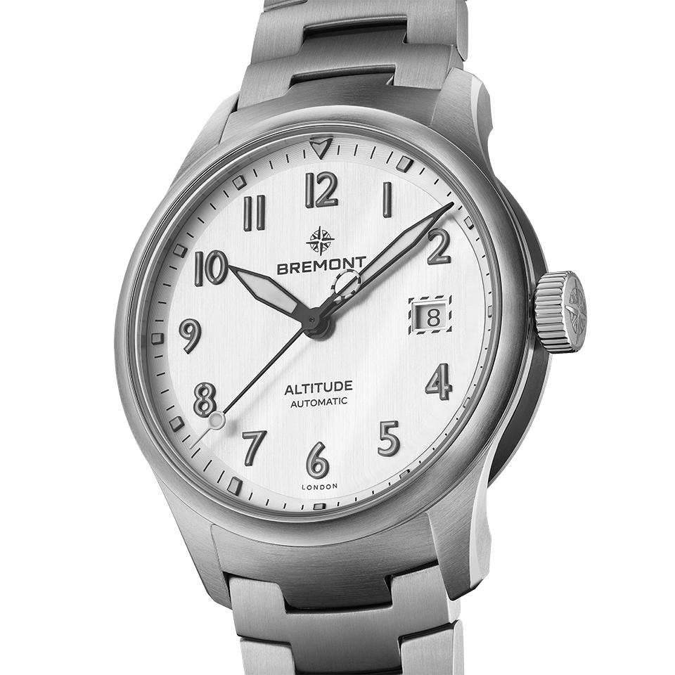 Bremont Altitude Automatic 39mm Watch ALT39-DT-SS-SI-B