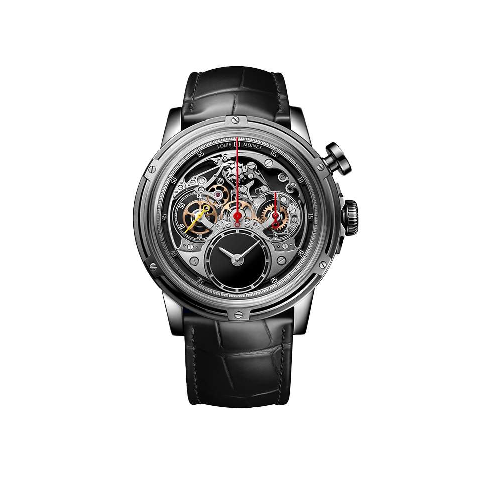 Louis Moinet Memoris Neo Onyx Skeleton 47.00mm