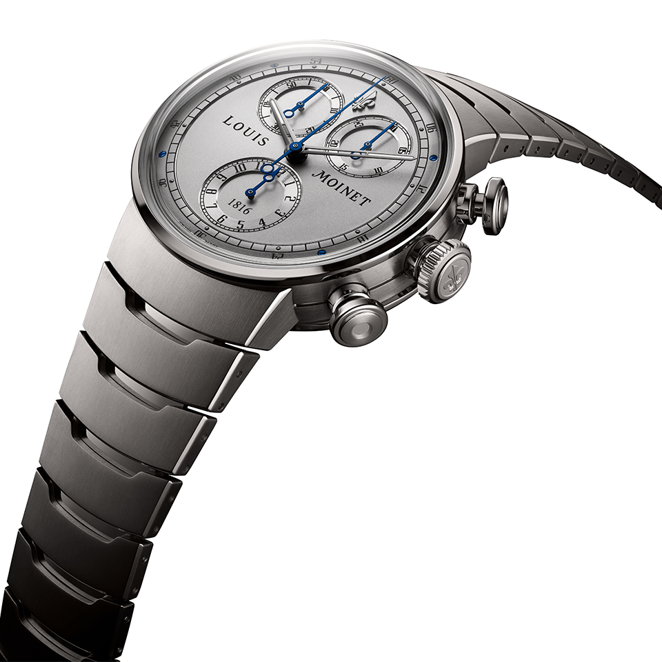 Louis Moinet 1816 Manual Chronograph 40.60mm Watch LM-150.20.60