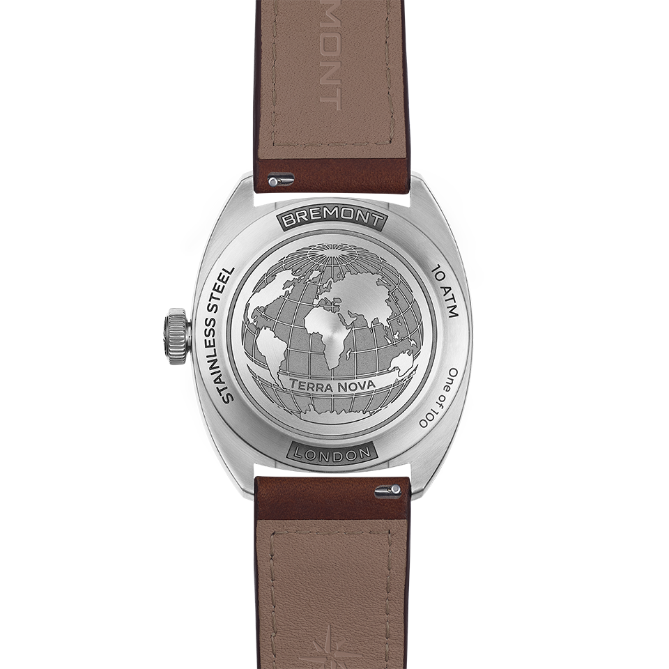 Bremont Terra Nova Automatic 40.50mm Watch TN40-DT-SS-BR-L-S