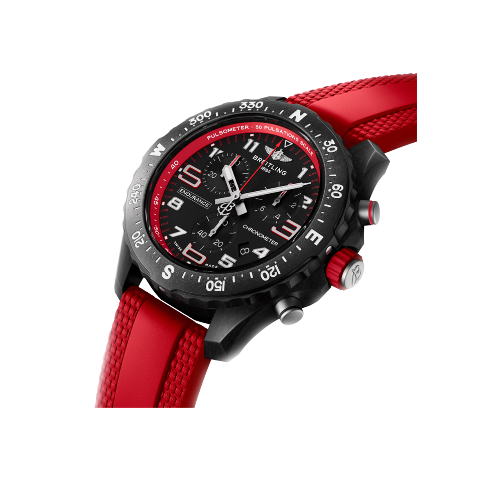 Breitling Endurance Pro Quartz Chronograph Breightlight 38mm Watch X83310D91B2S1