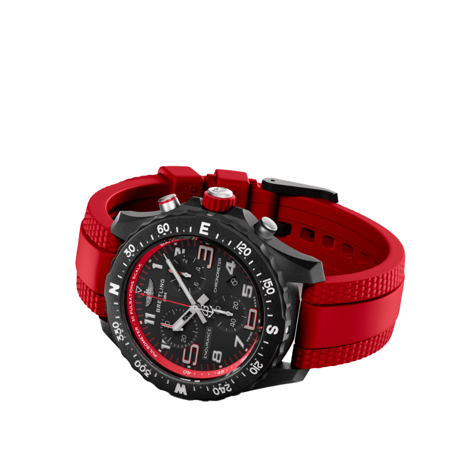 Breitling Endurance Pro Quartz Chronograph Breightlight 38mm Watch X83310D91B2S1