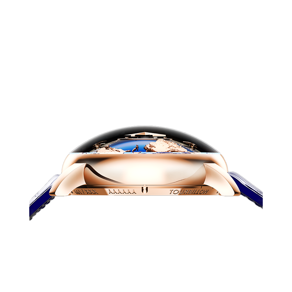 JACOB & CO. THE WORLD IS YOURS DUAL TIME ZONE TOURBILLON 43MM