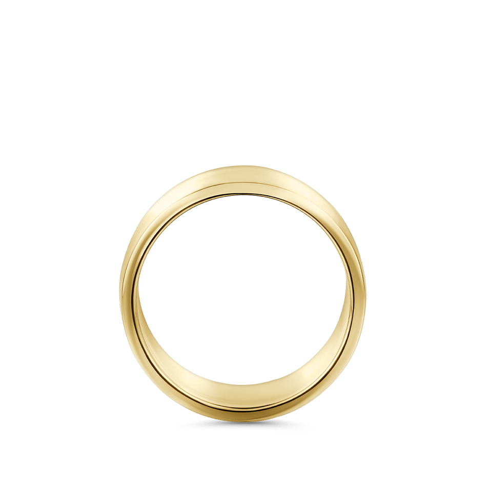 Cigar Ring in 18ct Yellow Gold