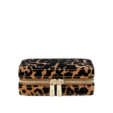 WOLF Savanna Leopard Print Jewellery Zip Case