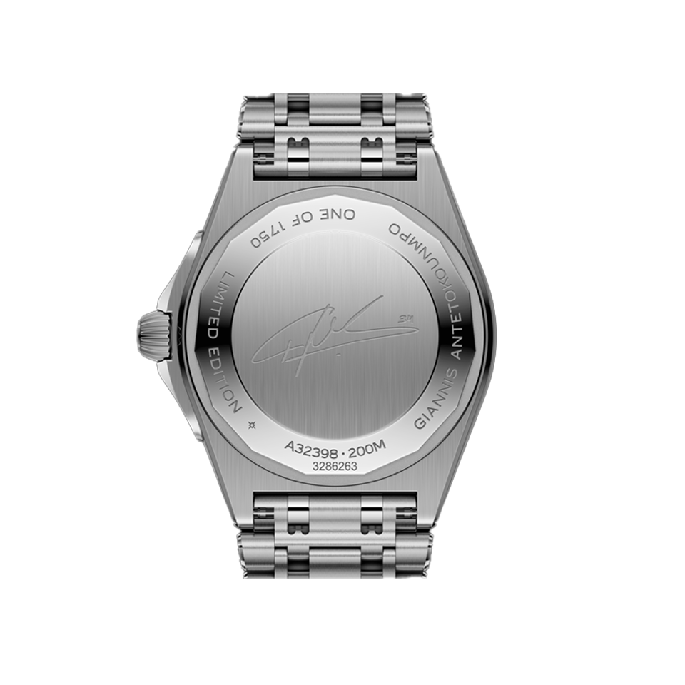 Breitling Giannis Antetokounmpo Chronomat Automatic 40mm Watch A32398A11L1A1