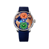 JACOB & CO. THE WORLD IS YOURS AUTOMATIC DUAL TIME ZONE 43MM