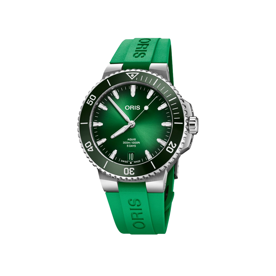 Oris Aquis Date Calibre 400 Automatic 43.50mm Watch 400 7790 4157RS