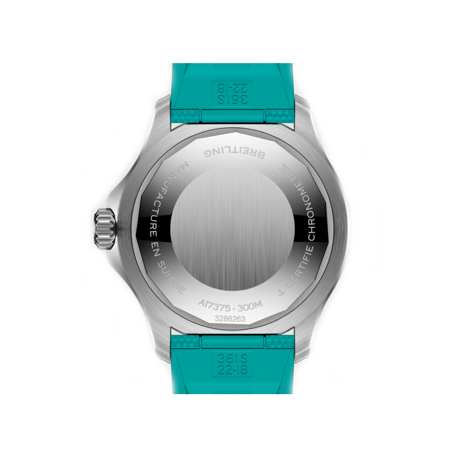 Breitling Superocean Automatic Black Rainbow Stainless Steel 42.00mm