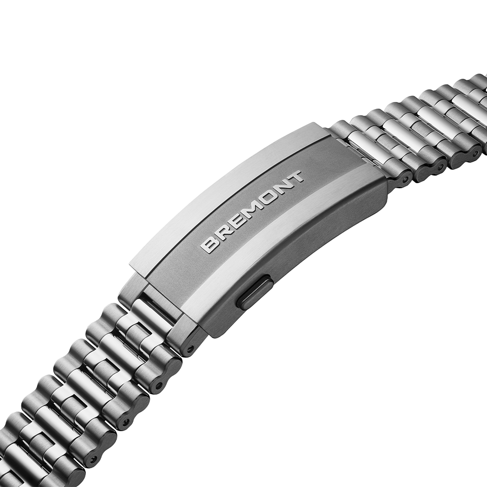 Bremont Supermarine Automatic 43mm Watch SM43-DT-SS-WH-B