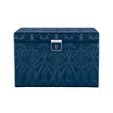 WOLF X LIBERTY All Over Ianthe Large Jewellery Box Navy