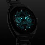 Bremont Supernova Automatic Chronograph 41mm Watch SN41-CHR-SS-BK-B