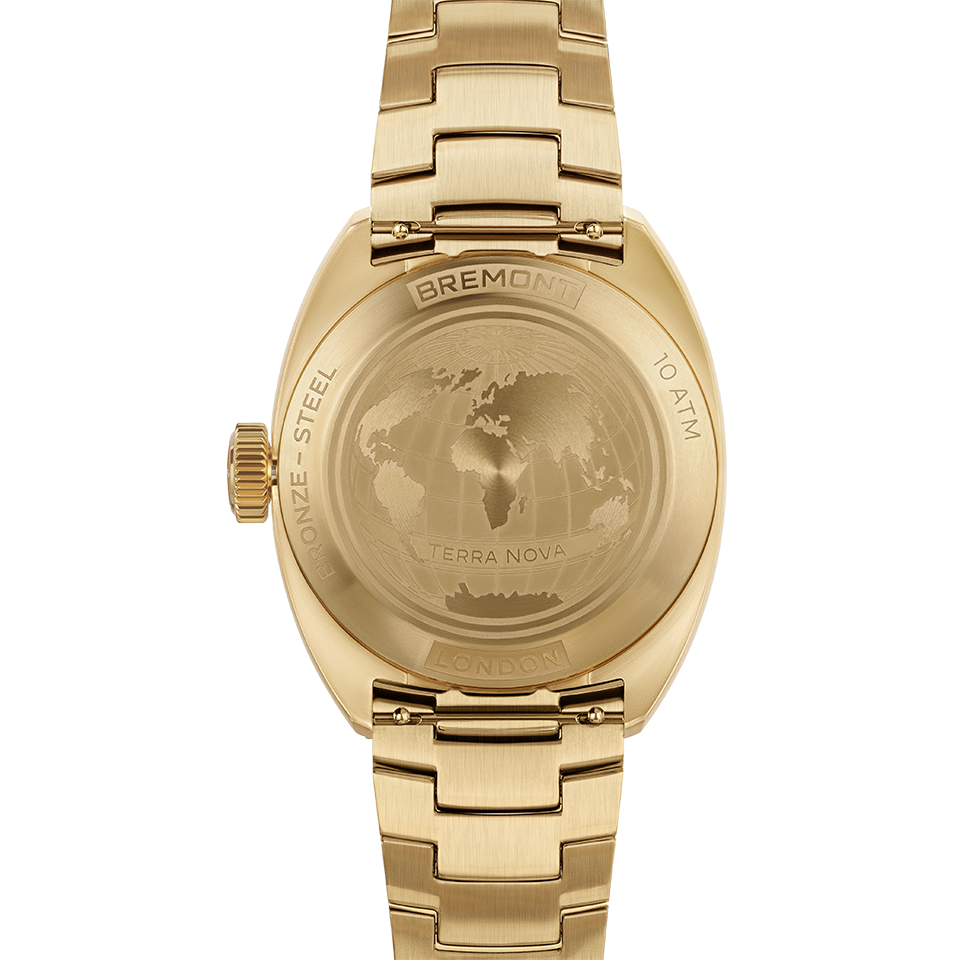 Bremont Terra Nova Automatic Bronze Cupro-Aluminium 40.50mm Watch TN40-DT-BZ-GN-B