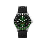 Bremont Supermarine Automatic GMT 40mm Watch SM40-GMT-SS-GNBK-R-S