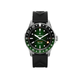 Bremont Supermarine Automatic GMT 40mm Watch SM40-GMT-SS-GNBK-R-S