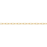 Paperclip Chain in 18ct Yellow Gold