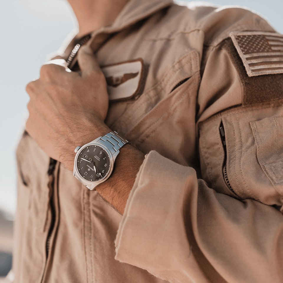 Bremont Altitude Automatic 39mm Watch ALT39-DT-SS-BK-B