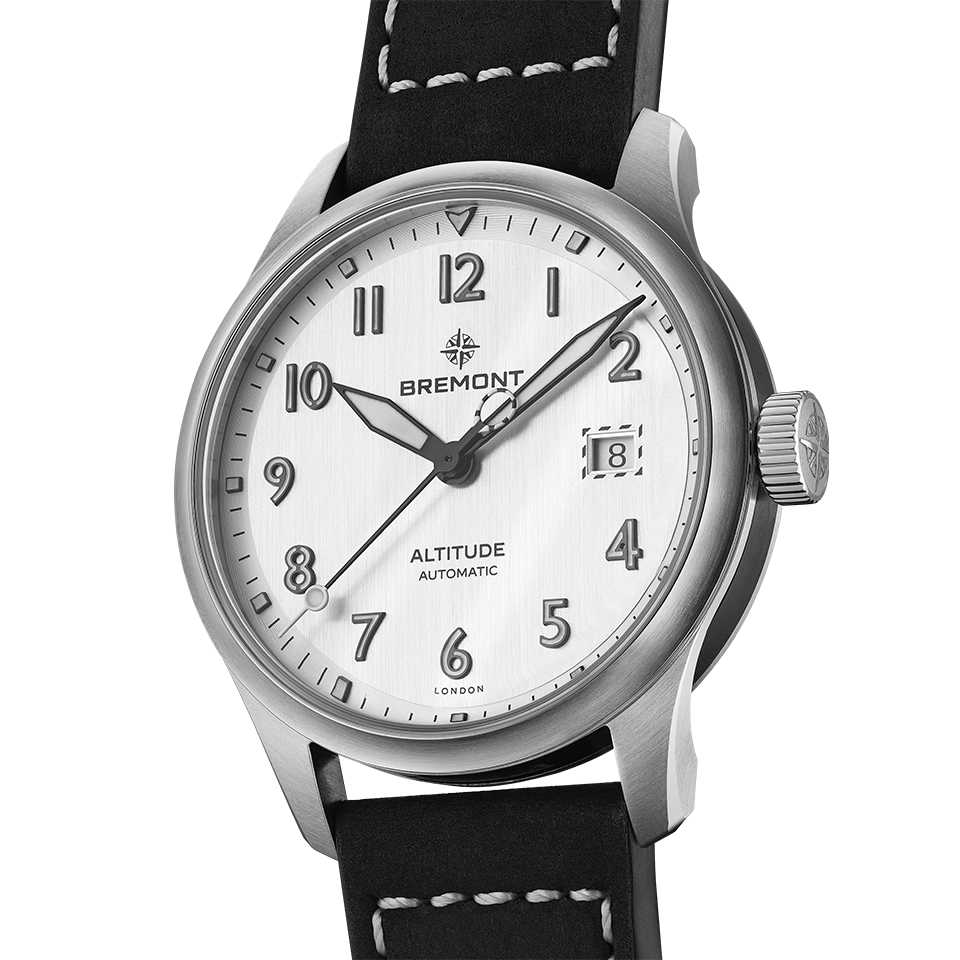 Bremont Altitude Automatic 39mm Watch ALT39-DT-SS-SI-L-S