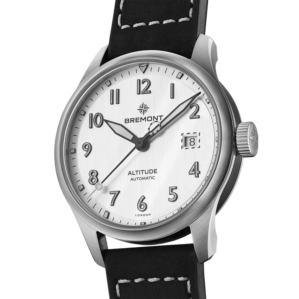 Bremont Altitude Automatic 39mm Watch ALT39-DT-SS-SI-L-S
