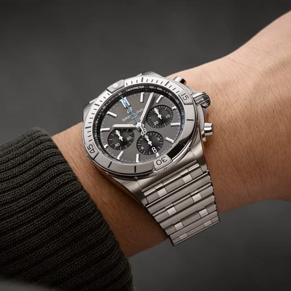 Breitling Chronomat Automatic Chronograph 42mm Watch EB0134101M1E1