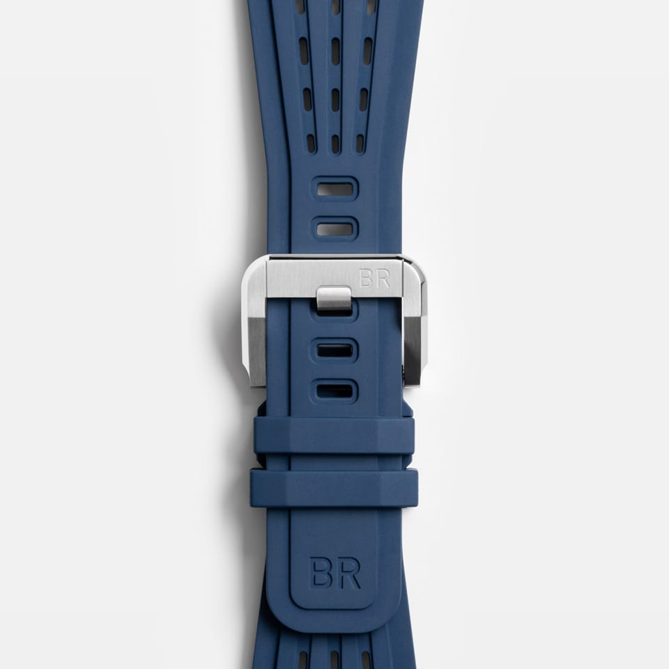 Bell & Ross BR-X3 Automatic Chronometer 41mm Watch BRX3R-BLU-ST/SRB