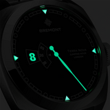 Bremont Terra Nova Automatic Jumping Hour 40.5mm Watch TN40-JH-SS-BK-L-S