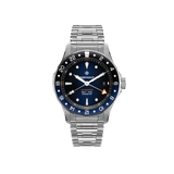 Bremont Supermarine Automatic GMT 40mm Watch SM40-GMT-SS-BLBK-B