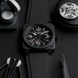 Bell & Ross BR-03 Automatic 41mm Watch BR03A-BL-SKCE/SRB