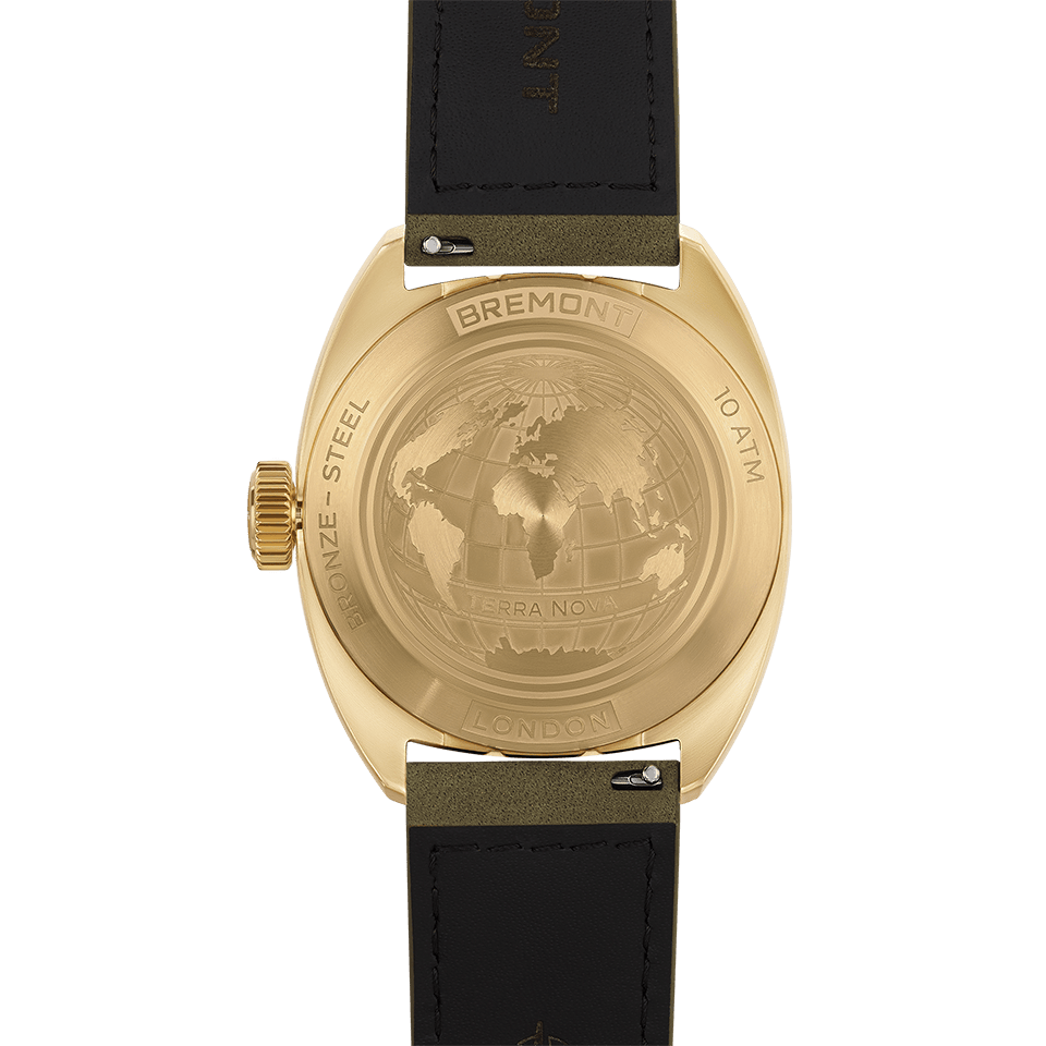 Bremont Terra Nova Automatic Bronze Cupro-Aluminium 40.50mm Watch TN40-DT-BZ-GN-L-S