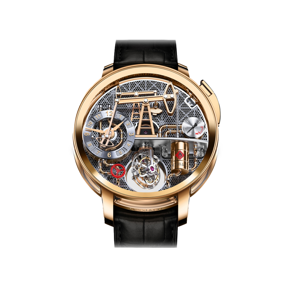 Jacob & Co. Oil Pump Complication 49.50mm Watch OI100.40.AA.AA.A