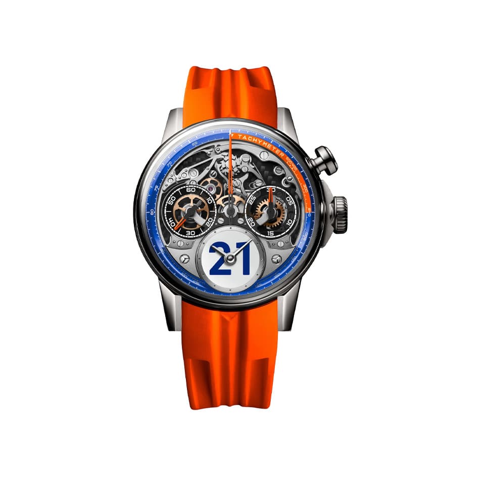 Louis Moinet Time To Race Automatic Chronograph 40.70mm Watch LM-96.20.8O