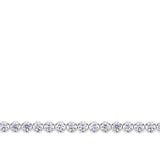 6.00 Carat Diamond Tennis Bracelet in 18ct White Gold