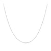 Cable Chain in 18ct White Gold