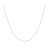 Cable Chain in 18ct White Gold