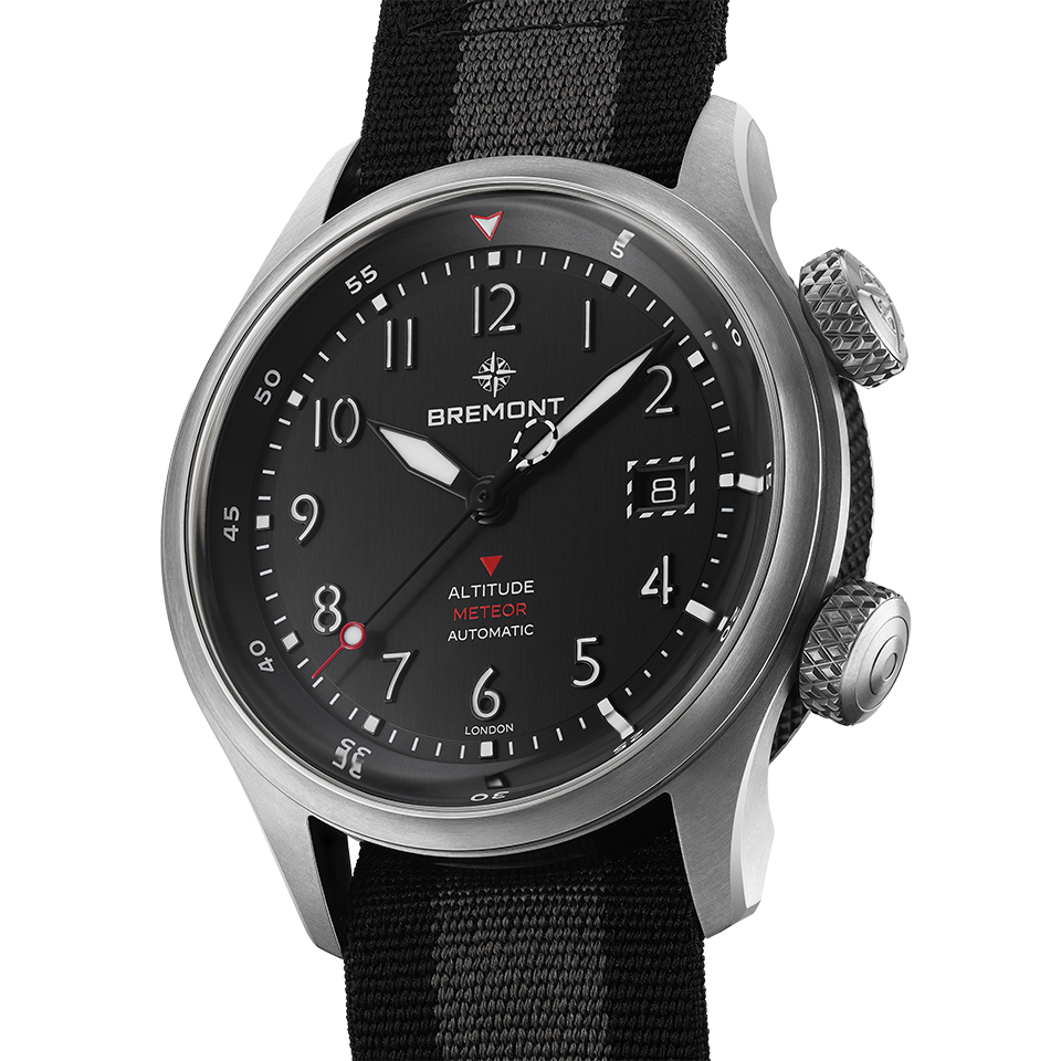 Bremont MB Automatic 42mm Watch ALT42-MT-TI-BKBK-N-S