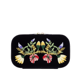 Wolf Zoe Indigo Travel Zip Case