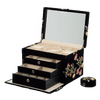 WOLF Zoe Large Indigo Jewellery Box