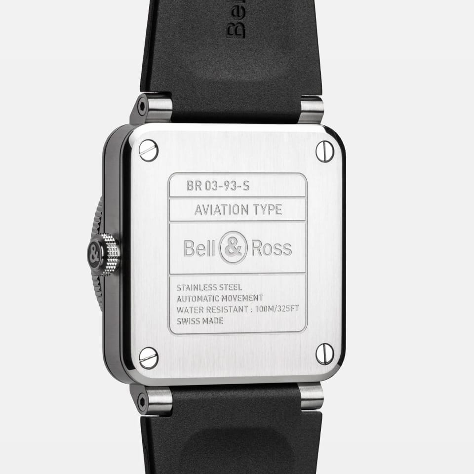 Bell & Ross BR-03 Automatic GMT 42mm Watch BR0393-COM-ST/SRB