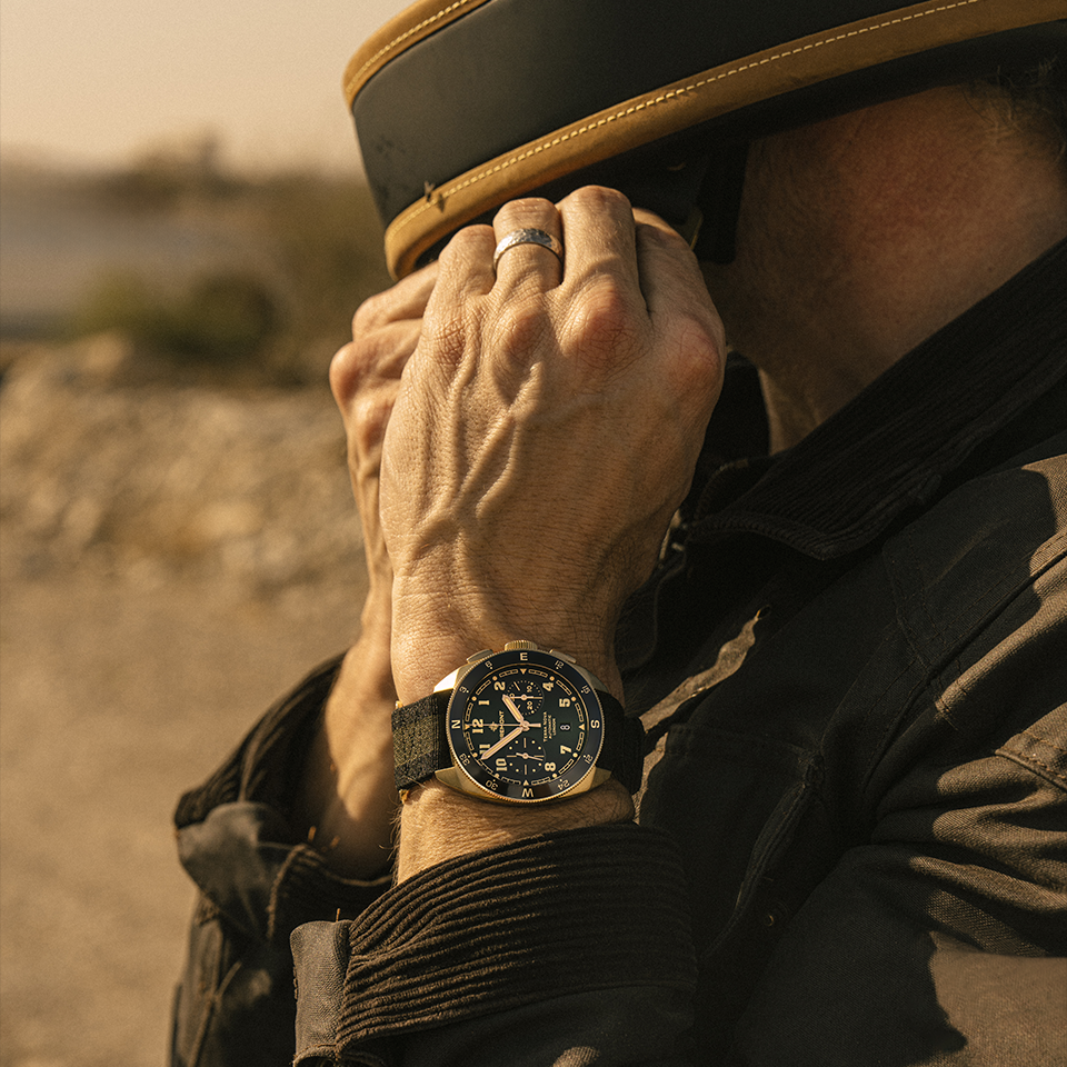 Bremont Terra Nova Automatic Chronograph Bronze Cupro-Aluminium 42.50mm Watch TN42-CHR-BZ-GN-N-S