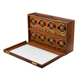 WOLF Brogue 8 Piece Watch Winder