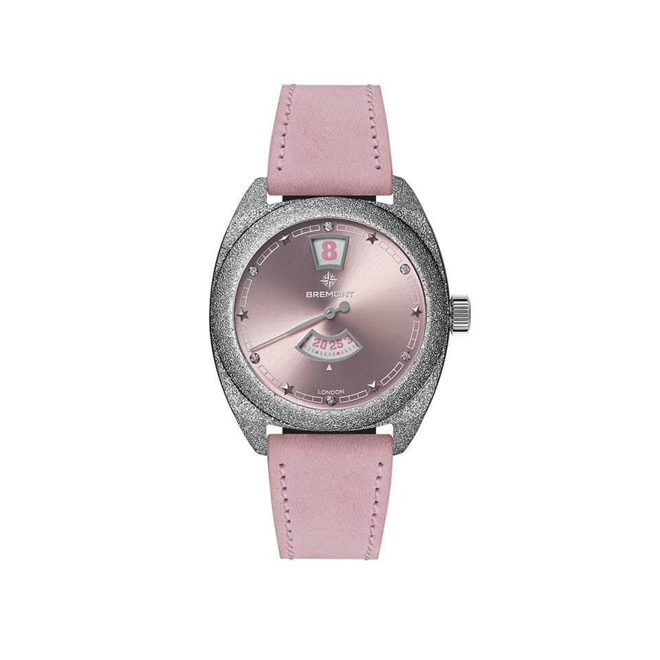Bremont Terra Nova Automatic Jumping Hour 35mm Watch TN35-JH-FS-PK-L-S