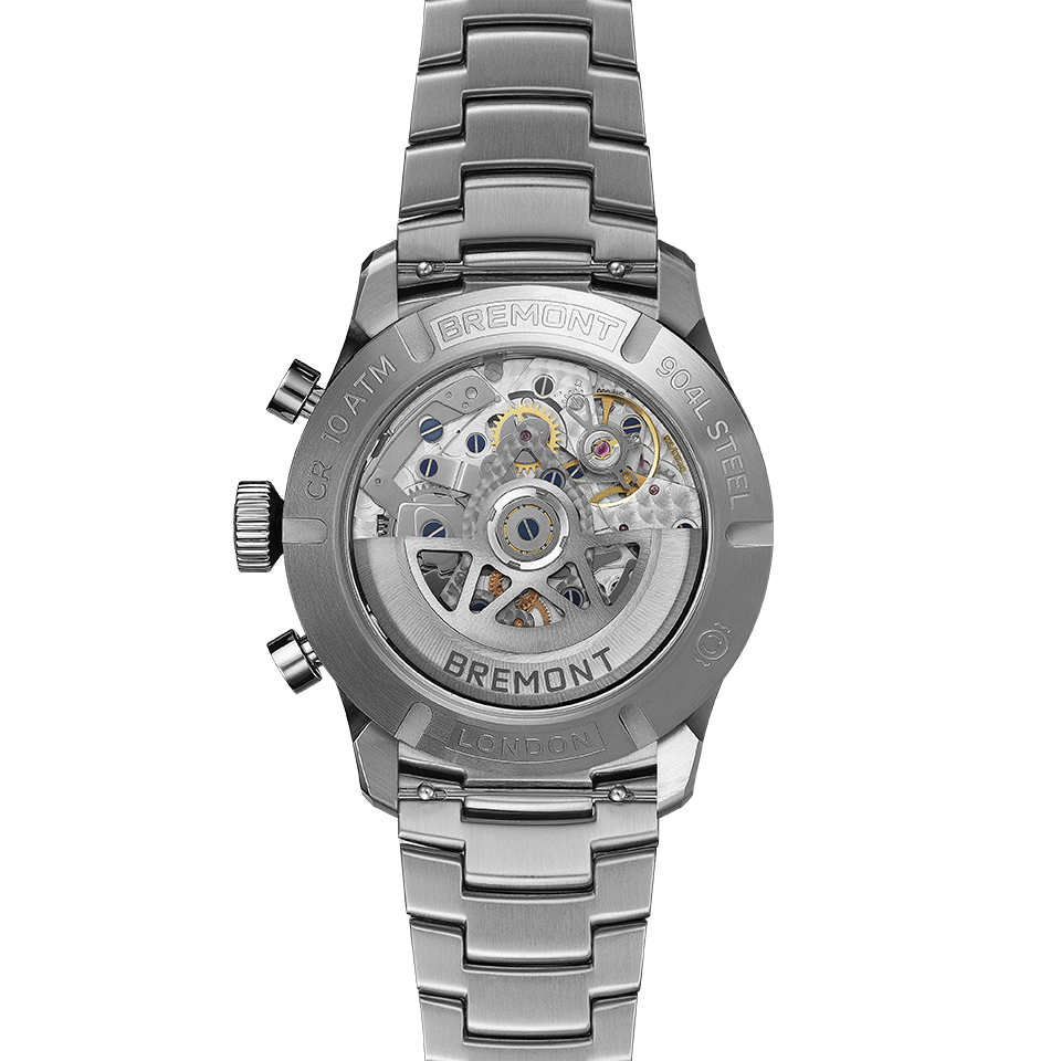 Bremont Altitude Automatic Chronograph 42mm Watch ALT42-CHR-G-SS-BK-B