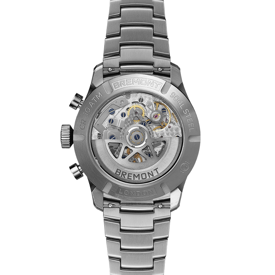 Bremont Altitude Automatic Chronograph 42mm Watch ALT42-CHR-G-SS-BK-B